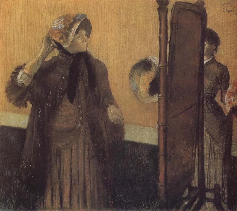 Edgar Degas In  the Store china oil painting image